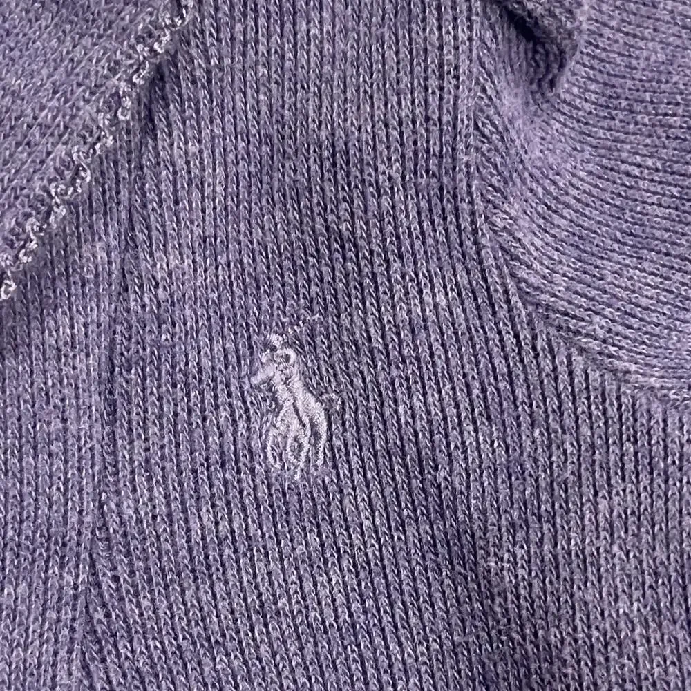 Ralph Lauren Pony Baby Sweater Knit Coverall Lavender Purple 9 Months Kidscore